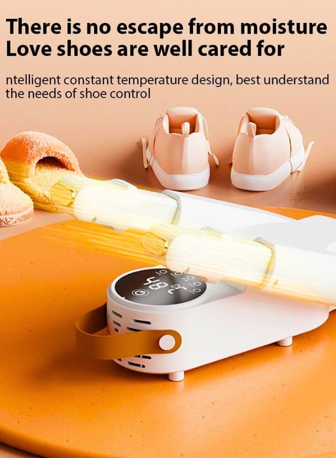 Chase Up Portable Boot Dryer with Timer | Electric Shoe Dryer | Quick-Drying Heat Blower | Foldable & Portable Design, UV Sterilization & Deodorizing Shoe Warmer for Work Boots & Winter Gloves - Image 3