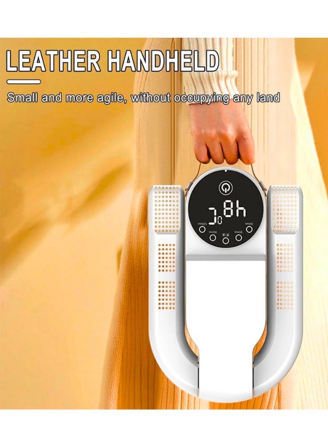 Chase Up Portable Boot Dryer with Timer | Electric Shoe Dryer | Quick-Drying Heat Blower | Foldable & Portable Design, UV Sterilization & Deodorizing Shoe Warmer for Work Boots & Winter Gloves - Image 2