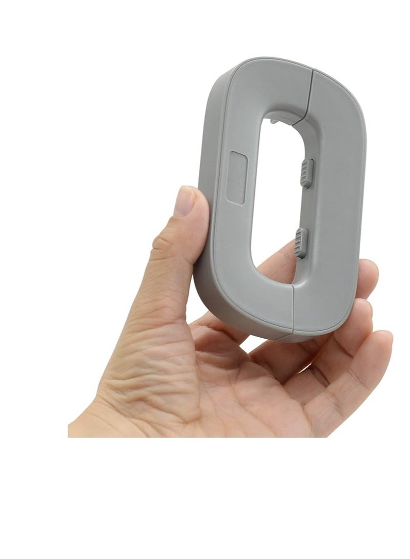 Jolik Child Safety Fridge Lock – No-Drill Refrigerator Door Lock with 3M Adhesive for Baby & Toddler Proofing – Easy Install Freezer Lock for Kids, Pets & Home Safety baby safety fridge lock  - Image 4
