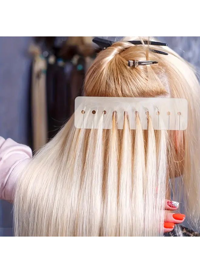 5 Pcs Rectangle Heat Shield Guards For Hair Extensions Fusion Protector - Image 1