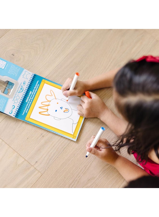 Melissa & Doug On-the-Go Wipe-Off Activity Pad – 17 Reusable Games with 2 Dry-Erase Markers - Image 5