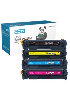 Asta ASTA Toner Cartridge CRG 045 BK C Y M Compatible For Canon imageCLASS LBP-611Cn LBP-612Cdw MF632Cdw MF634Cdw MF635Cx LBP-611Cn LBP-613Cdw MF631Cn MF633Cdw MF635Cx printer 045  - Image 1