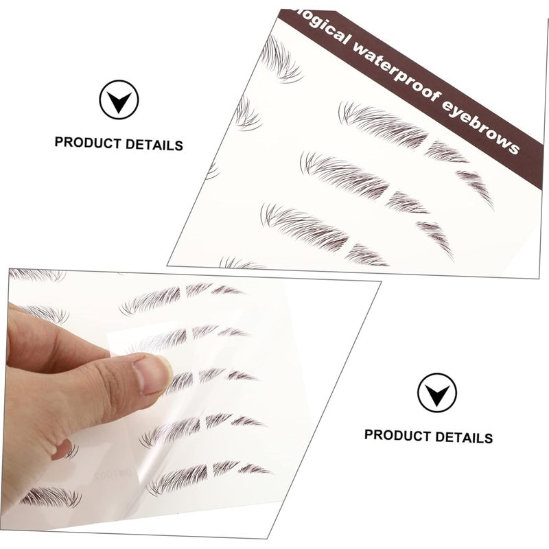 Dust proof 6pcs Makeup Eyebrow Stickers Temporary Brow Tattoos for Eyebrows Easy to Apply for Sparse Patchy Brows Carefully selected solid material Moisture wear upgraded quality Periodic restock local Treated anti-rust metal Batch consistent craftsmanship Strong durable raw material Market multi-use trusted quality Global light sturdy raw material Modern practical shape All user friendly build Fault optimized construction Seasonal & permanent compatible Varied global sizing picks Comfort grip Diverse operation compatible Global upgraded practical design Gulf market standard build Local licensed courier Reliable local delivery service Nationwide courier network Hardened processed substance Periodic stock arrangement Hot & cold climate compatible Upgraded quality - Image 2