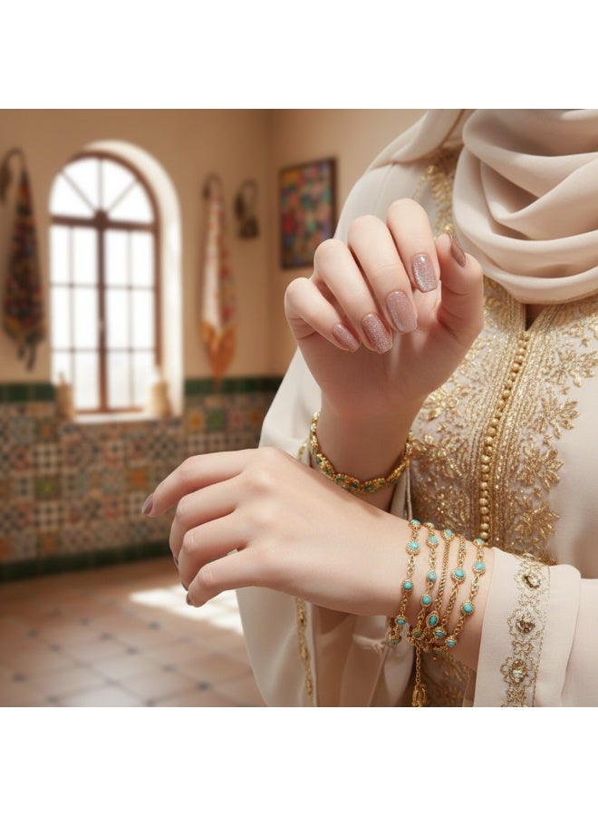 سنسيب اضغط على الأظافر بطرف فرنسي - عبوة من الجل الناعم للأظافر الصناعية الفرنسية القصيرة، اضغط على الأظافر بجودة صالونات التجميل، وأظافر لاصقة سلسة لتقليم الأظافر النسائية - Image 3