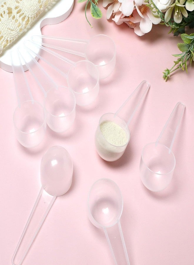 Gabrella 15 Pack Plastic Teaspoon Measuring Spoons, (20 cc | 1 tablespoon | 20 mL) Long Handle Scoop for Coffee, Pet Food, Grains, Protein, Spices and Other Dry Goods, Kitchen Tools Measure - Image 5