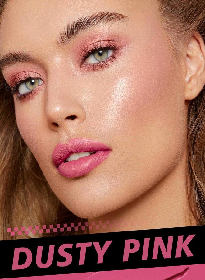 HOOMUSS Pink Lipstick Long Lasting, Matte Liquid Lipsticks for Women Non Transfer Smudgeproof Smooth and Easy to Appy Cruelty Free Lip Color,M63 - Image 4