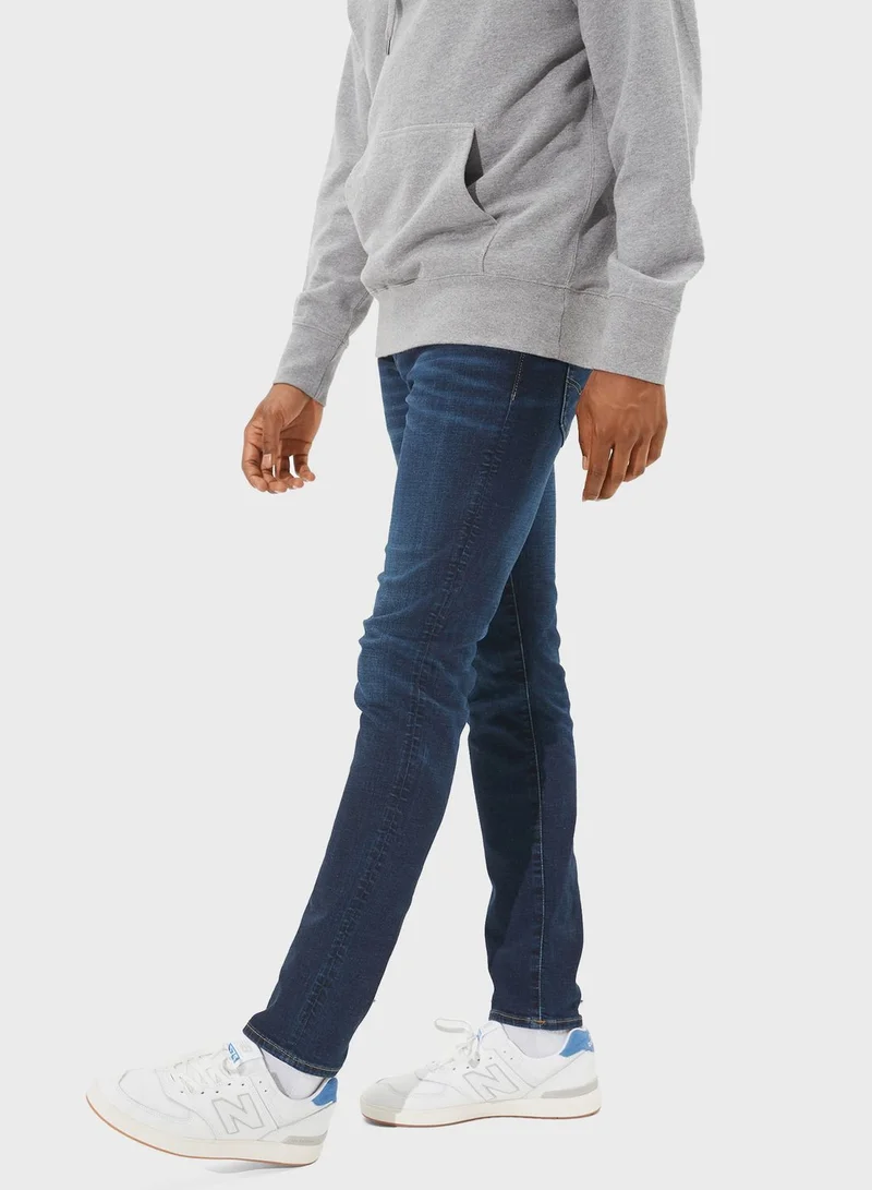 American Eagle Mid Wash Skinny Fit Jeans