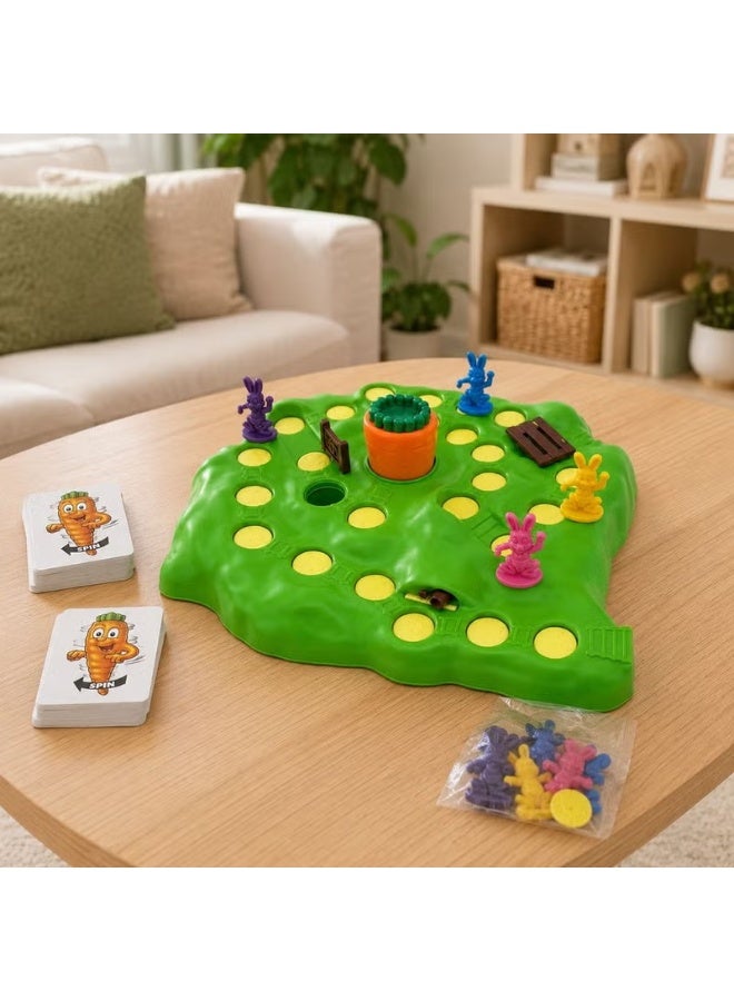 Eat a Carrot Interactive Board Game for Kids, Includes Characters, Cards and Playing Pieces - Image 3