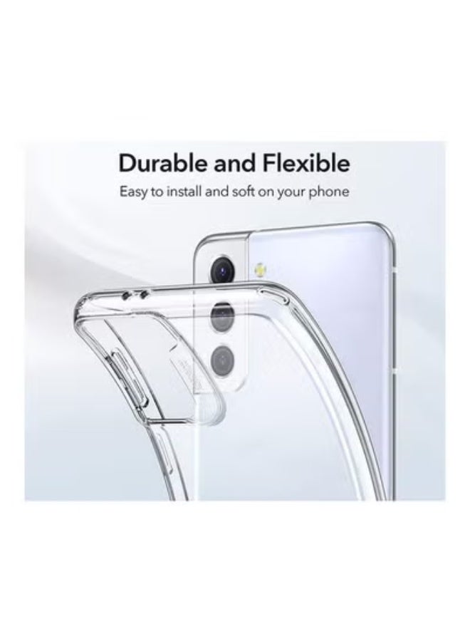 JAJEEK Clear Soft TPU Back Case for Samsung Galaxy S21 5G – Ultra-Slim Lightweight Protective Cover with Shockproof Bumper, Anti-Scratch Transparent Design, Flexible & Durable Fit for Daily Protection - Image 2