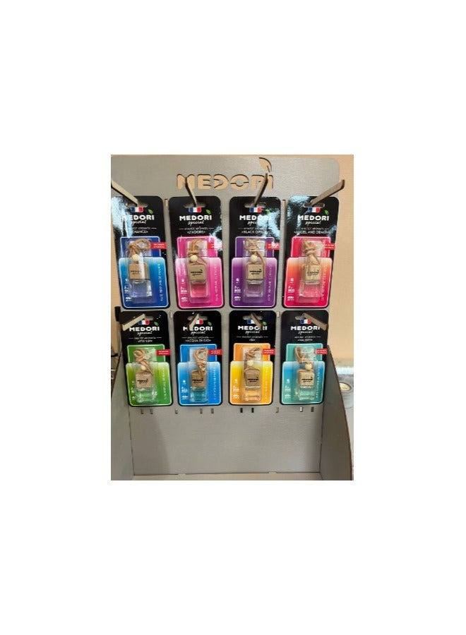 Special Liquid Hanging Car Air Freshener in a Blister Package with a Fragrance With luxurious enchanting Aroma, Fragrance is made in France 6 ml
