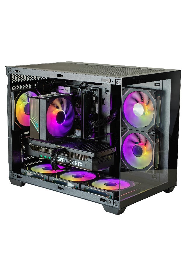 Mostech General Trading LLC GAMING PC RYZEN 7 5700X | RTX 5060 8GB Graphics | 16GB DDR4 RAM | 1TB NVME SSD | Windows 11 Pro BLACK - Image 1