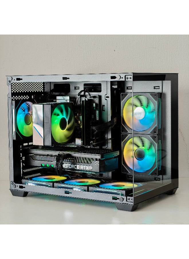 Mostech General Trading LLC GAMING PC RYZEN 7 5700X | RTX 5060 8GB Graphics | 16GB DDR4 RAM | 1TB NVME SSD | Windows 11 Pro BLACK - Image 3