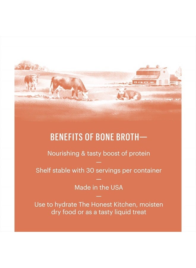 the honest kitchen Daily Boosts: Instant Beef Bone Broth Liquid Treat with Turmeric for Dogs and Cats, 3.6oz  - Image 3