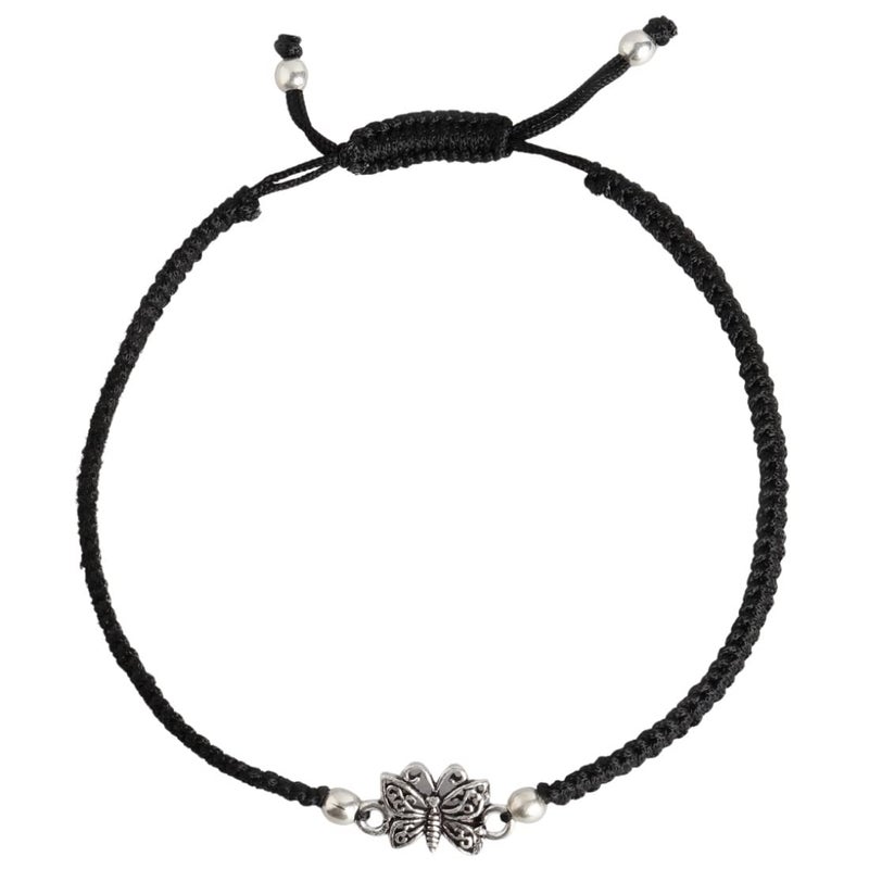 Zavya 925 Sterling Silver Rhodium Plated Adjustable Anklet (Single) | Gift for Women & Girls | With Certificate of Authenticity & 925 Hallmark - Image 1