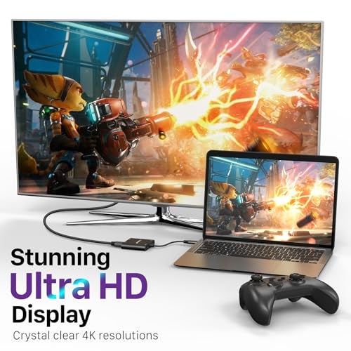 Fosmon USB C to Dual HDMI Adapter, 4-in-1 HDMI Splitter for 2 Monitors Extended Display with 100W PD Charger, Supports 4K@60Hz Dual 4K@30Hz for MacBook Air/Pro, Dell XPS Surface - Image 5