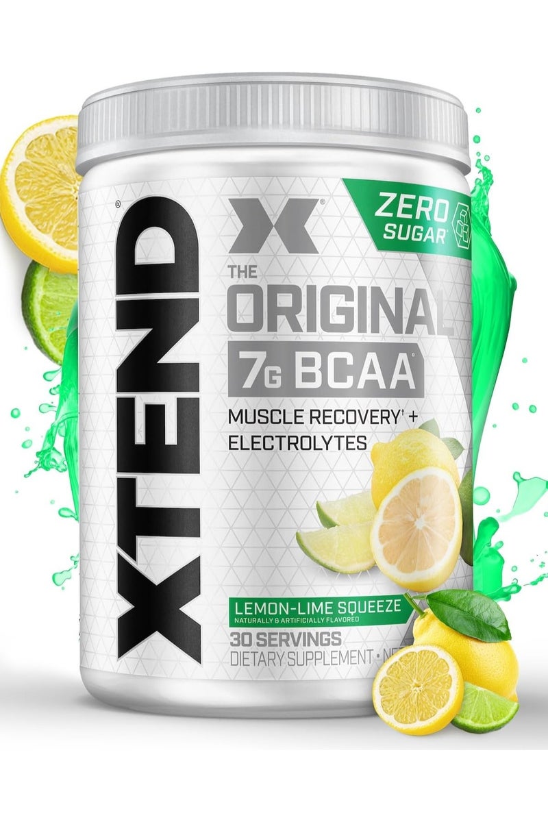 XTEND Original BCAA Powder - Lemon Lime Squeeze - 405gm- 30 serving - Image 1