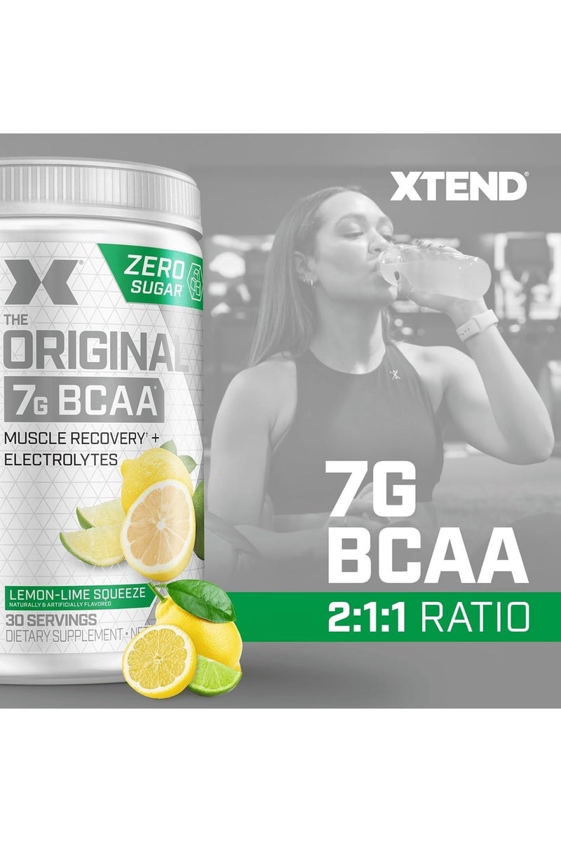 XTEND Original BCAA Powder - Lemon Lime Squeeze - 405gm- 30 serving - Image 3