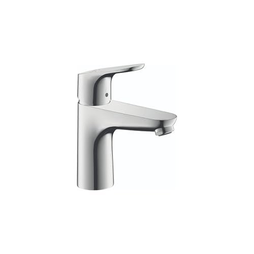 hansgrohe Focus Modern Upgrade Easy Clean 1-Handle 1 7-inch Tall Bathroom Sink Faucet in Chrome, 04371000 - Image 1