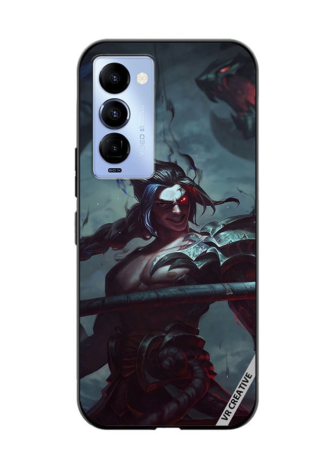 VR CREATIVE Protective Case Cover For Tecno Camon 18/18 P Kayn League Of Legends Design Multicolour - Image 1