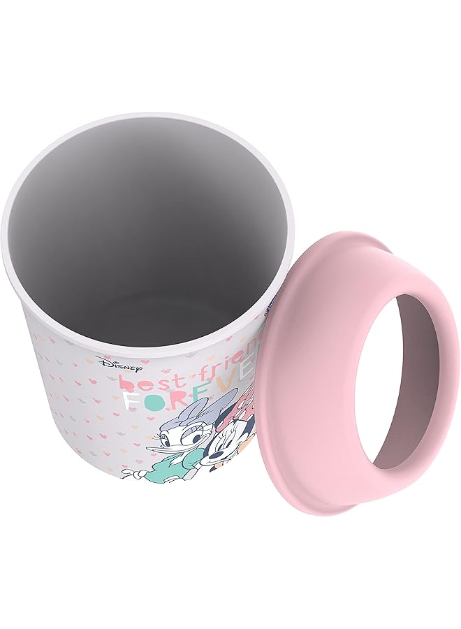 إيروريكس سلة مهملات دائرية للبنات من ميكي والأصدقاء، 5 لتر، قطر 20 سم - Image 2