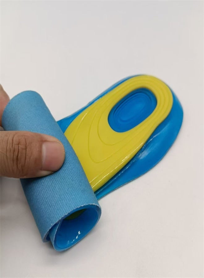 1 Pair Massaging Gel Advanced Insoles All Day Shock Absorption and Cushioning for Hard Surfaces - Image 2