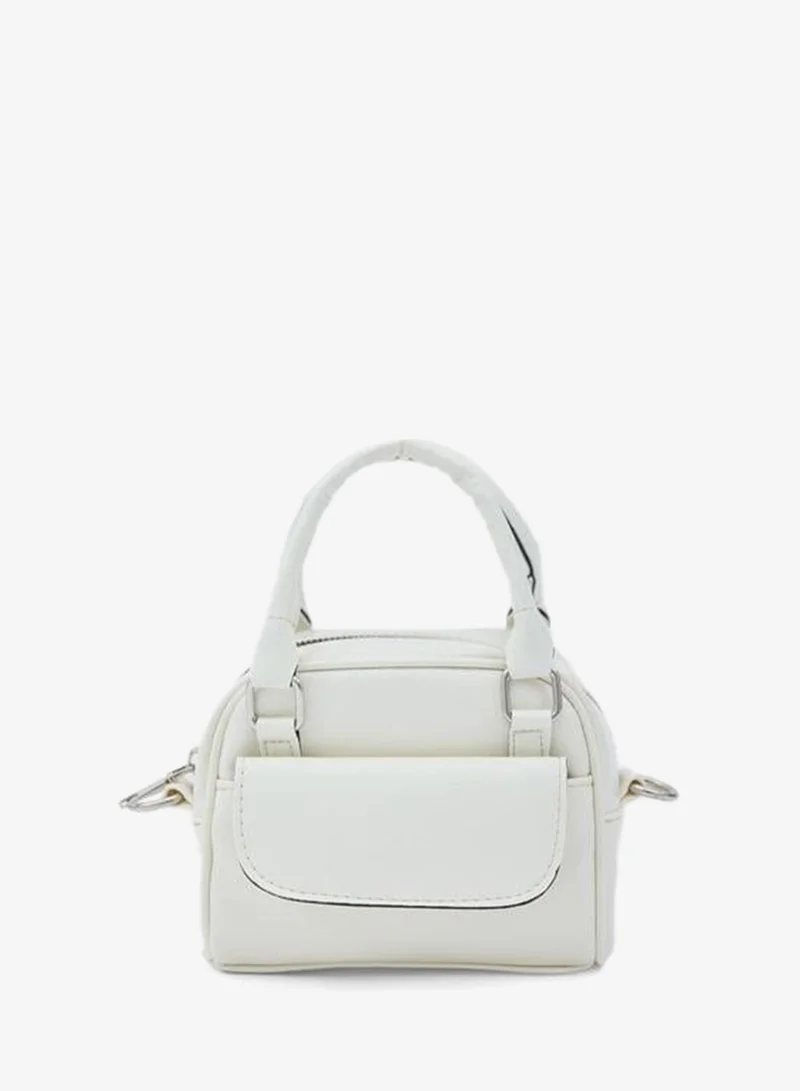 Nala Mini Retro Crossbody Bag Cream