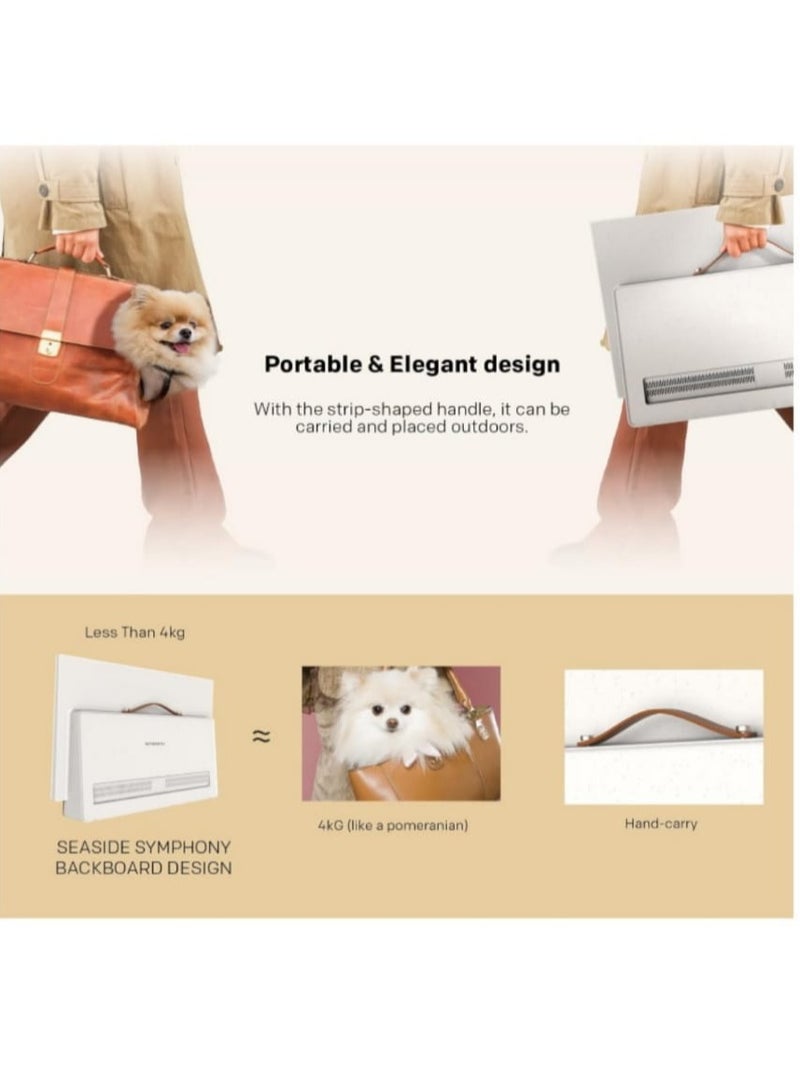 24-Inch Portable Smart Screen, 3-Hour Battery Life 24P100 Companion Series 1080P FHD, Matte Screen, HDR10, Dolby Audio, LED, Bluetooth, Chromecast and Google Assistant  - Image 4