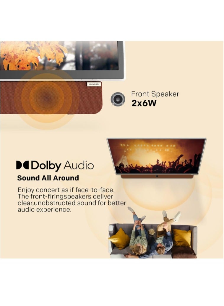 24-Inch Portable Smart Screen, 3-Hour Battery Life 24P100 Companion Series 1080P FHD, Matte Screen, HDR10, Dolby Audio, LED, Bluetooth, Chromecast and Google Assistant  - Image 5