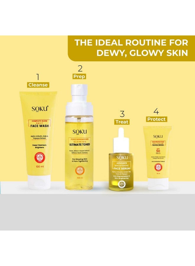 سوكو لوشن الجسم SOKU Super Charged Boost Glow مع عامل حماية من الشمس | مناسب للبشرة الجافة | يضيء ويغذي بقشر الصفصاف والتوت البري | يصلح البشرة التالفة | خفيف الوزن ويحمي من الأشعة فوق البنفسجية - 100 مل - Image 4