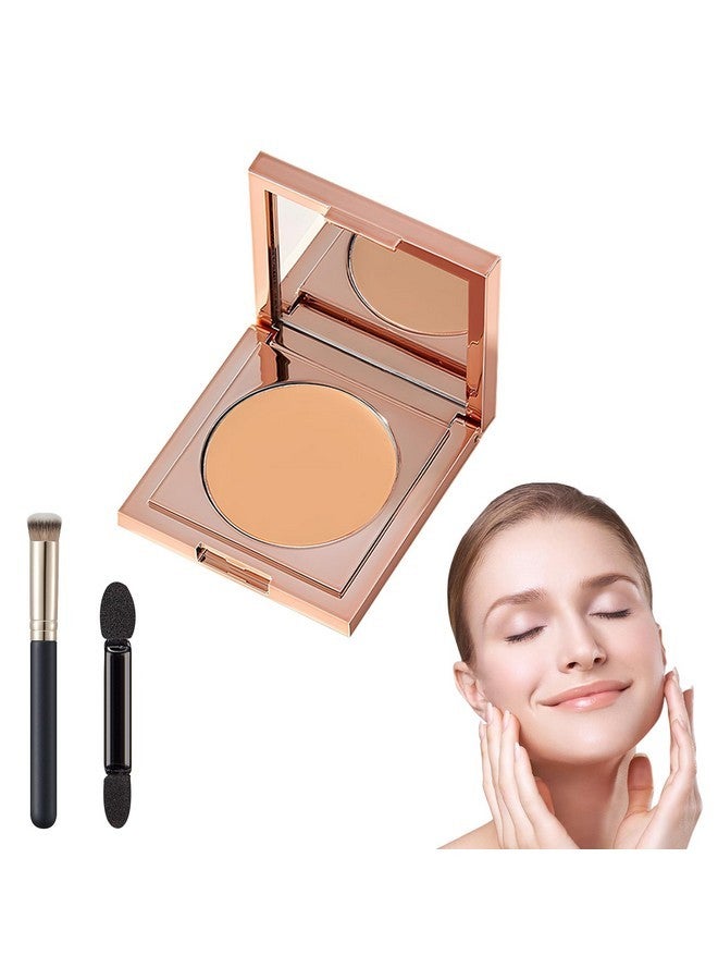 ويسبو خافي عيوب تحت العين من ويسبو، طين ملون، مصحح لون الهالات السوداء مع فرشاة، طبيعي (01) - Image 1