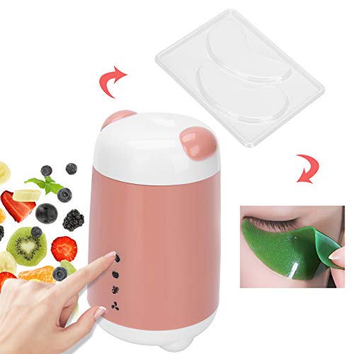 HURRISE 25 قطعة قالب قناع العين DIY، محمول وقابل لإعادة الاستخدام، شفاف لقناع العين DIY لآلة قناع الوجه - Image 4