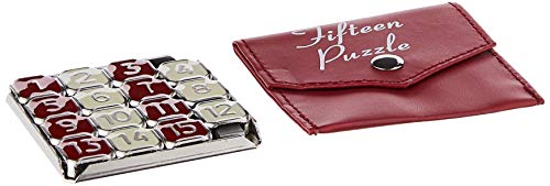 Think Fun ThinkFun Fifteen Puzzle - Classic Puzzle Game  Perfect for Travel  Can Fit in Your Pocket For Age 8 and Up - Image 3