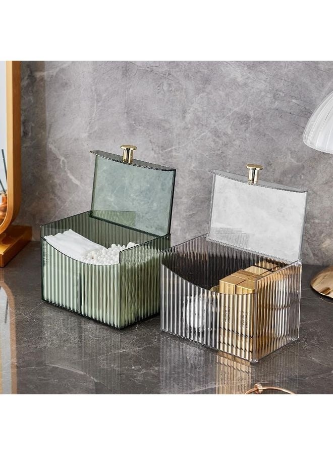 هومستر 2-شبكة القطن مسح الكرة حامل موزع مع الغطاء,صندوق موزع الحاويات للحمام منظمة التخزين المنزلي,منظمي الغرور والتخزين - Image 5