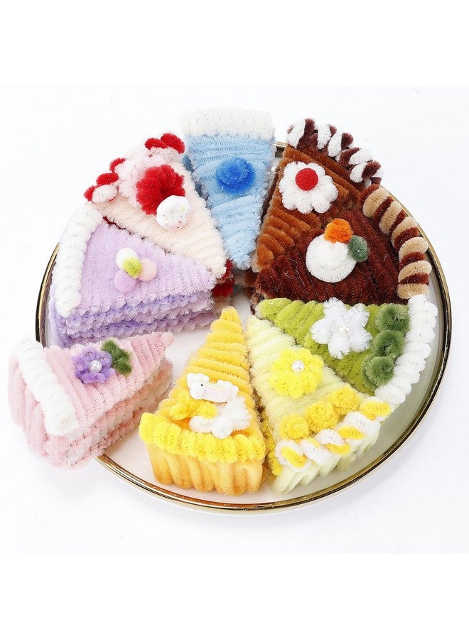 كايدو 200 قطعة من منظفات الأنابيب السميكة، لوازم حرفية، سيقان شينيل متعددة الألوان لمشاريع الفنون والحرف اليدوية، ديكورات DIY إبداعية (12 بوصة × 6 مم) - Image 4