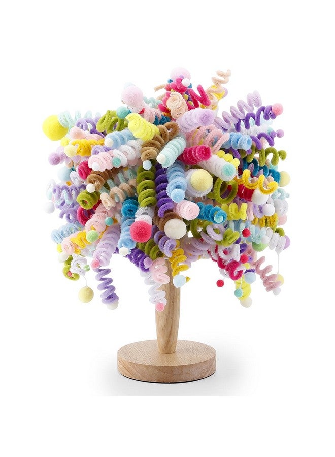 كايدو 200 قطعة من منظفات الأنابيب السميكة، لوازم حرفية، سيقان شينيل متعددة الألوان لمشاريع الفنون والحرف اليدوية، ديكورات DIY إبداعية (12 بوصة × 6 مم) - Image 5