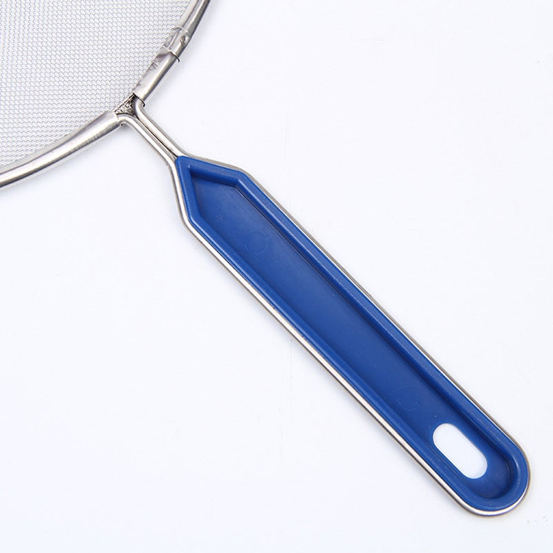 2pcs Anti-skid Hangable Handle Stainless Steel Cooking Pot Net Cover Lid Multifunction Anti Oil Splashing Pot Cover Protector Kitchen Tool (29CM, ) - Image 5