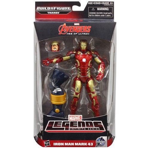 AVENGERS Marvel Legends Infinite Series Iron Man Mark 43 6-Inch Figure - Image 2