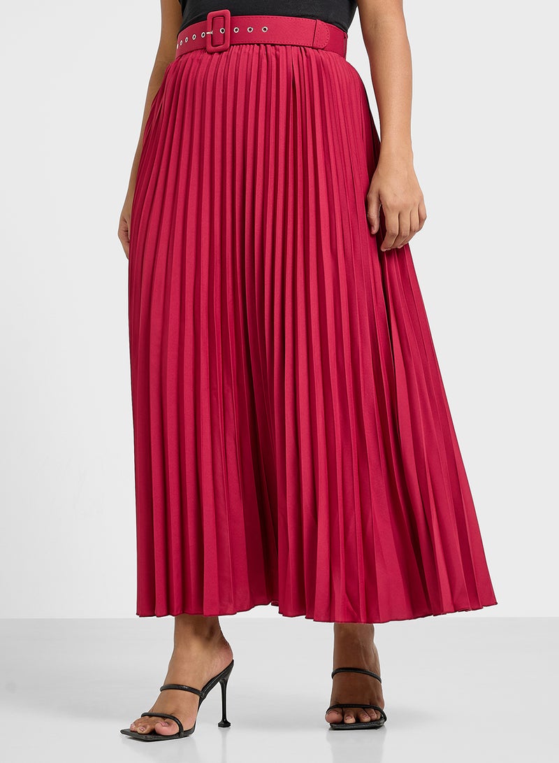 Ella Plus Pleated Skirt  - Image 2