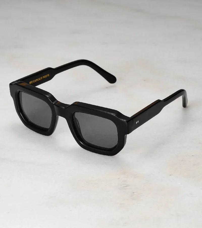  اكسبليست باوتس نظارات شمسية هاربر للجنسين باللونين الأسود والرمادي