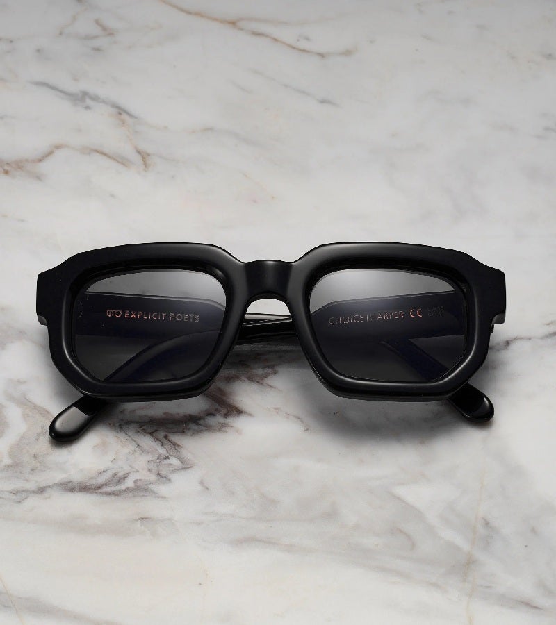  اكسبليست باوتس نظارات شمسية هاربر للجنسين باللونين الأسود والرمادي - Image 2