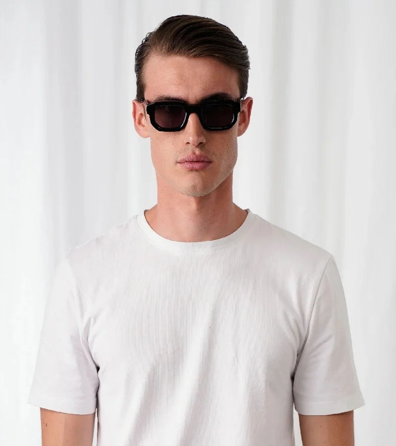 Explicit Poets Explicit Poets Unisex HARPER Black - Gray Stylish Sunglasses, A7EP3