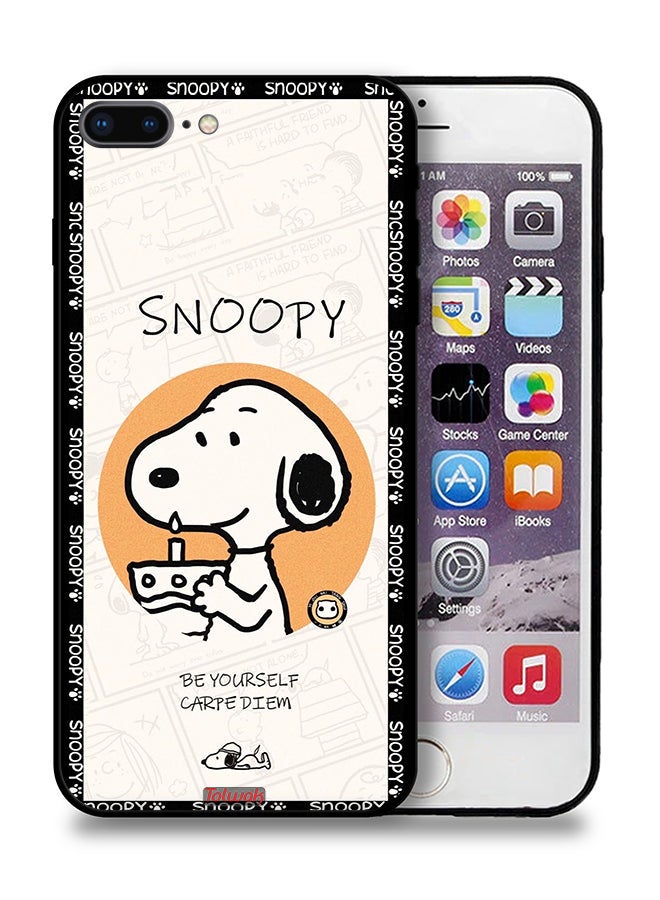Tolwak Apple iPhone 7 Plus Protective Case Snoopy Be Yourself - Image 1