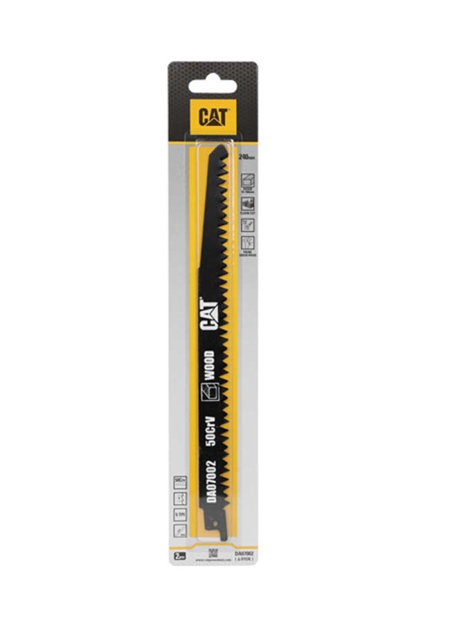 CATERPILLAR - CAT DA07002 Reciprocating Saw Wood Blades 240mm  S1531L 2Pcs - Image 1