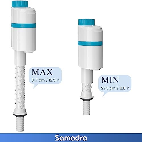 SAMODRA قم بترقية مرحاضك مع صمام ملء المرحاض الصامت من سامودرا، مجموعة استبدال صمام التدفق الموفر للمياه - يتم التركيب في دقائق! - Image 4