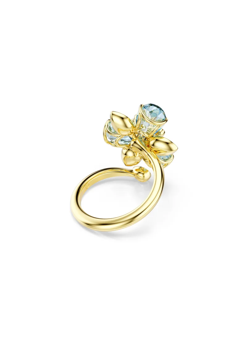 SWAROVSKI Idyllia:Blue Floral Detailed Ring