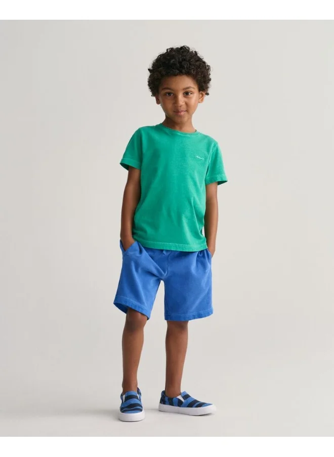 غانت Kids Sunfaded T-Shirt