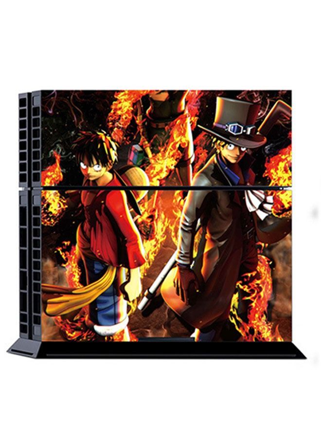 PS4 Console Skin Stickers Cover Set, PS4 Console Edition Cartoon Skin Sticker Full Cover - Image 3