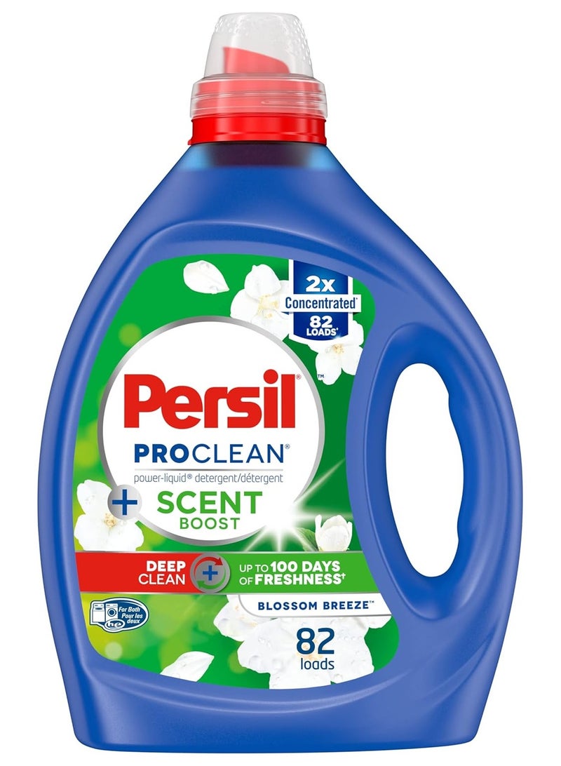 Persil Persil Proclean Liquid Laundry Detergent, Active Scent Boost, 2x Concentrated, 82 Loads, 82.5 Fl Oz - Image 1