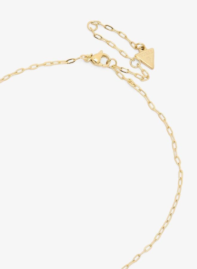 GUESS Multi Hearts Chain Necklace - Image 3