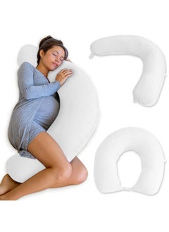 Crescent Pregnancy Pillows - Body Pillow For Adults - Side Sleeper - Maternity And Nursing Pillow Breast Feeding - Pregnancy Must Haves - Air White - pzsku/ZE229AE07A28D6EC91E74Z/45/_/1733730567/24ca124f-8b14-4efb-9210-2a768e251d67